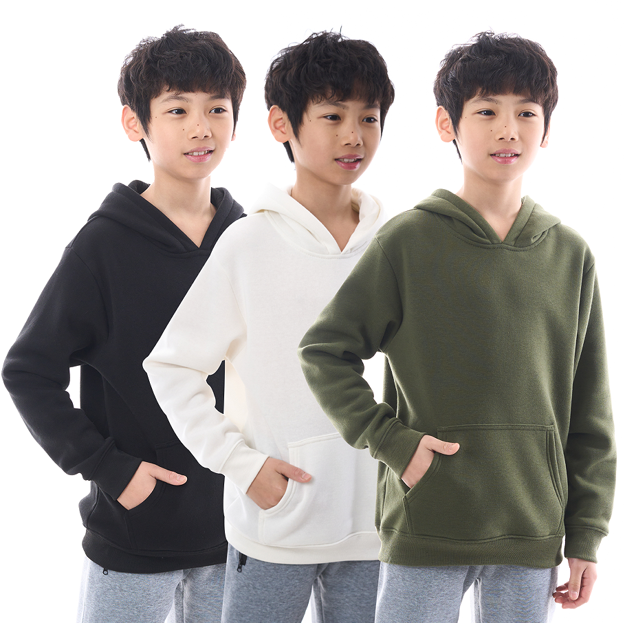 WHITE PEAK TRADING COMPANY Boys Athletic Hoodie Sweatshirt, 3 Pk Fleece Long Sleeve Kids Pullover Hoodies boy&girl Size 6-20