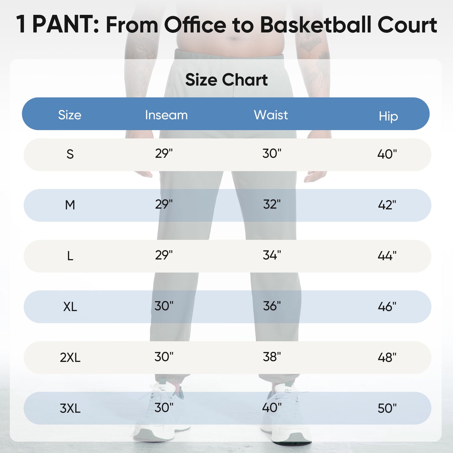 MERIDIANO Mens Hiking Pants with Zipper Pocket Nylon Lightweight Quick-Dry Stretchy Outdoor Gym Jogger Sweatpants