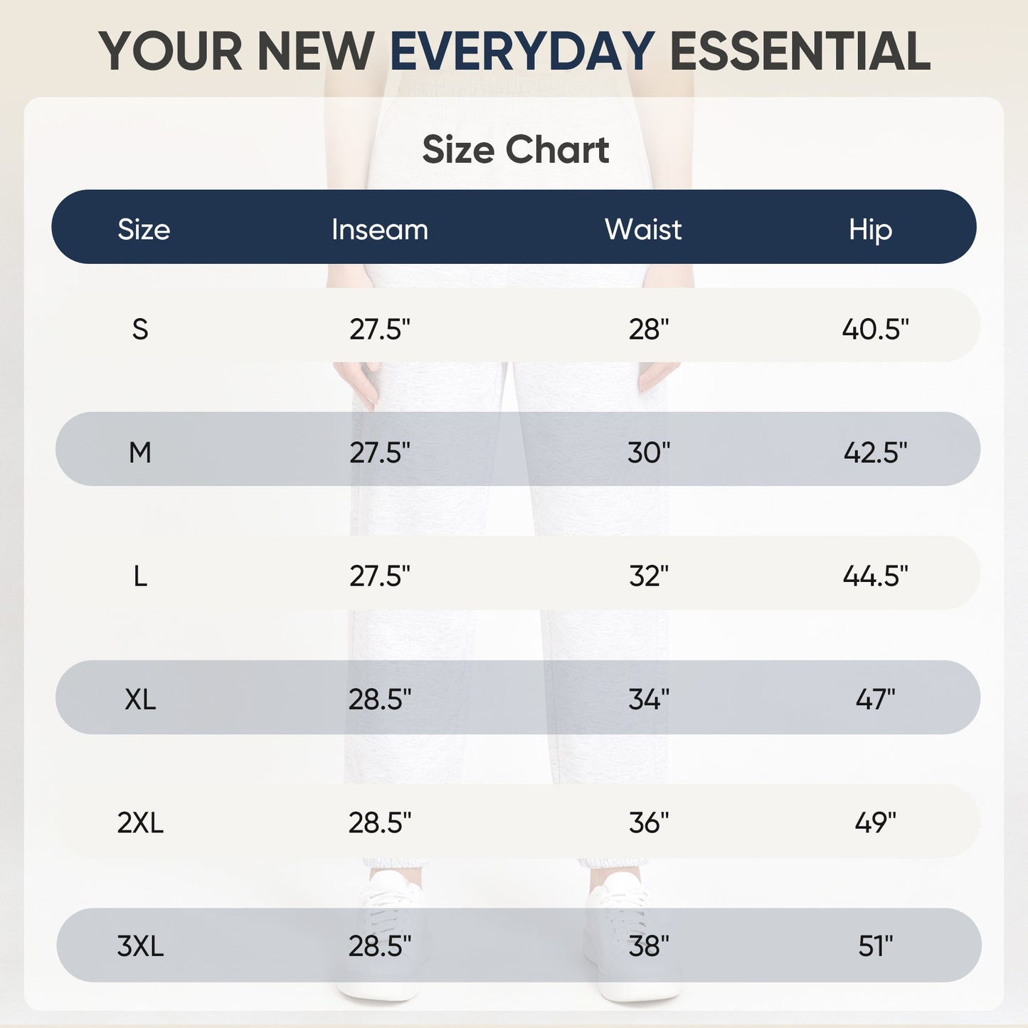 MERIDIANA Women's Fleecy Fabric Jogger Lightweight Warmth Cozy Softness Breathable Wide Leg Casual Travel Pants