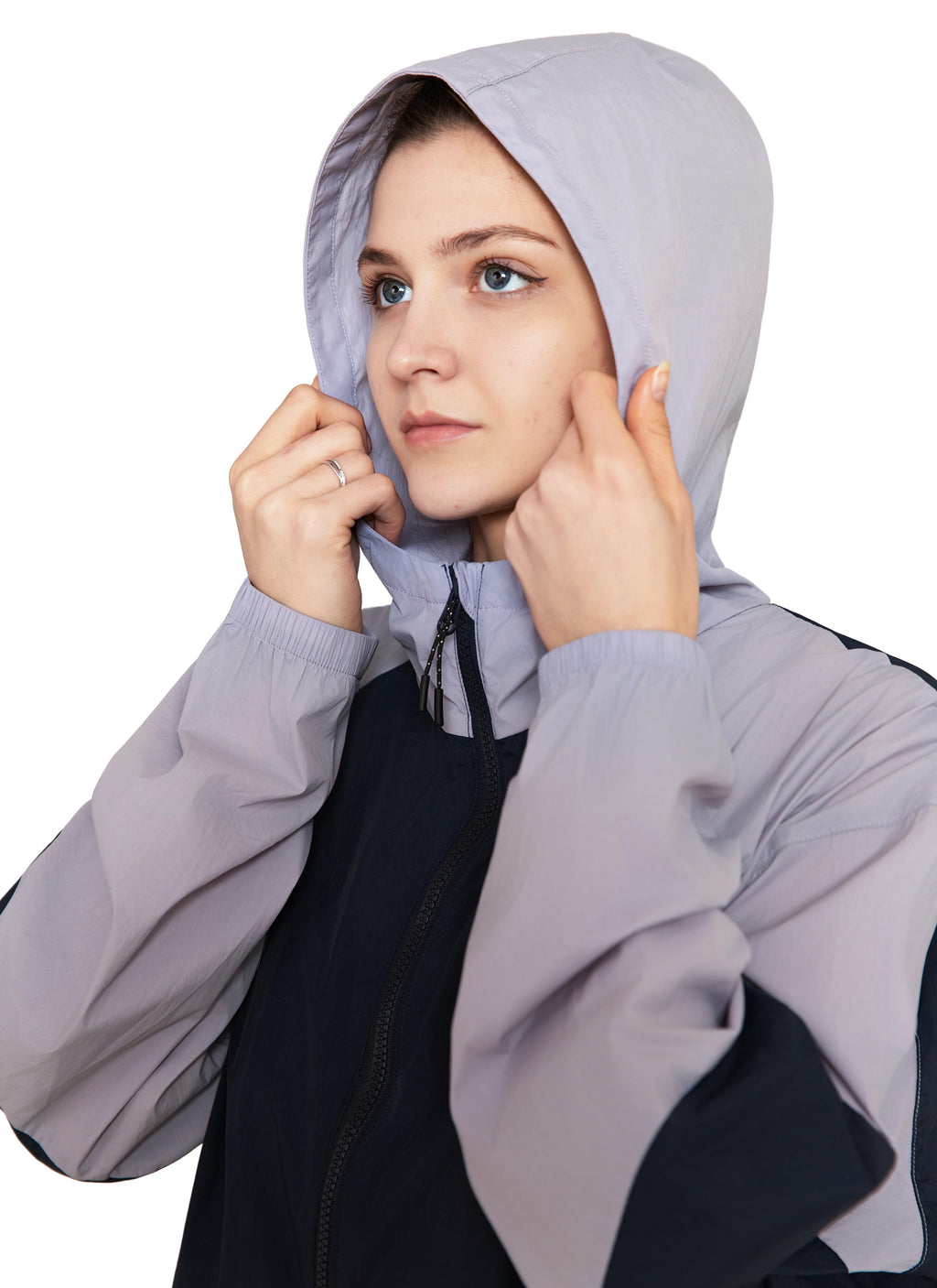 MERIDIANA Women's Lightweight Packable Jacket, UPF 50+ Sun & Water Resistant Windbreaker with Hood, Stain &Dog Hair Repellent