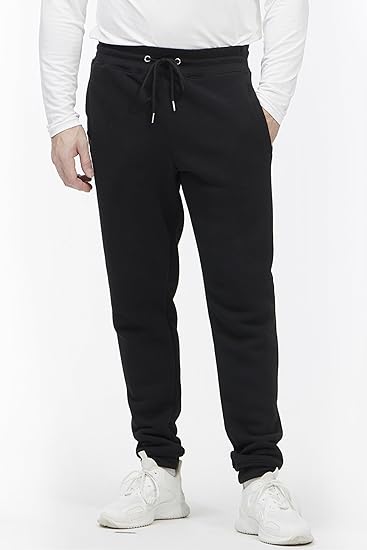 Mens Sweatpants with Pockets, 3 Pack Fleece Casual Jogger for Men Athletic Pants with Drawstring