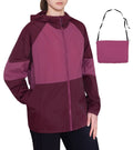 MERIDIANA Women's Lightweight Packable Jacket, UPF 50+ Sun & Water Resistant Windbreaker with Hood, Stain &Dog Hair Repellent