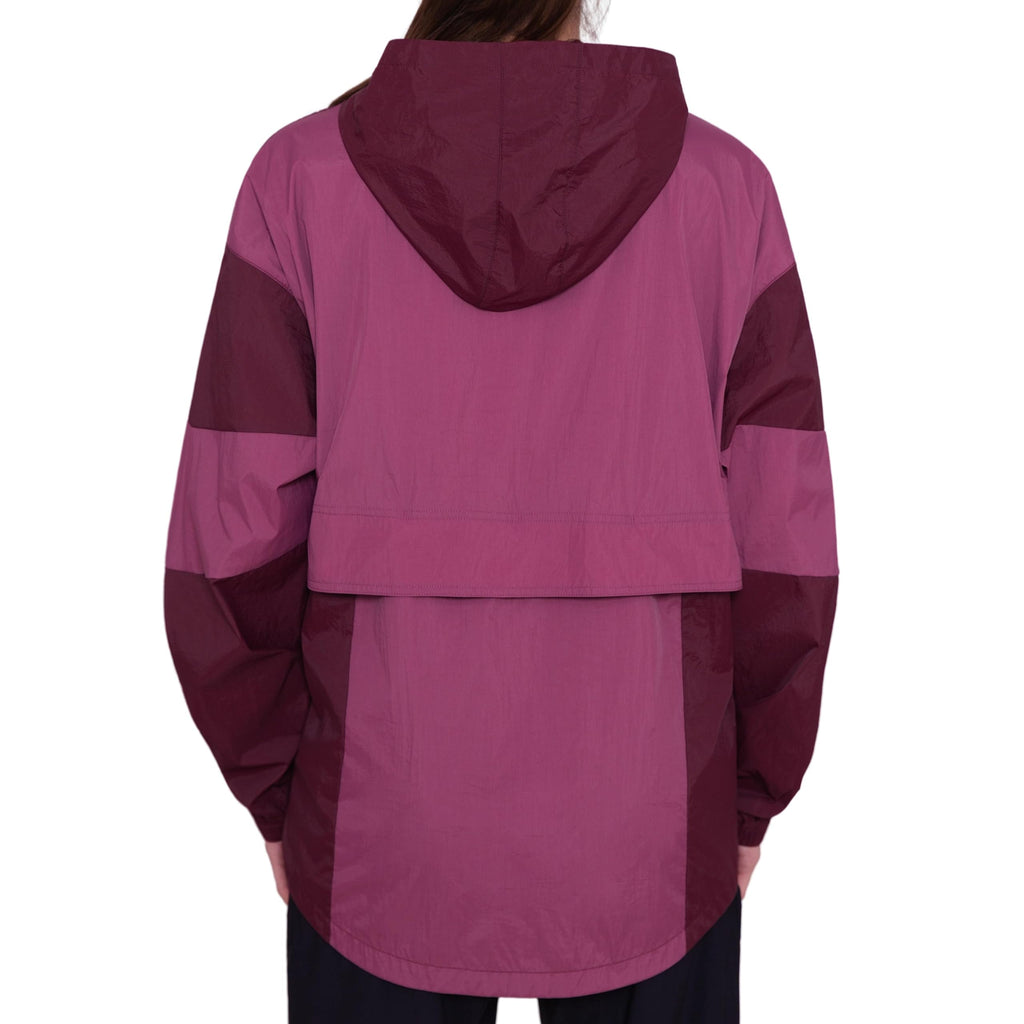 Women's Rain Jacket with Pockets, Water & Stain Resistant Hooded Windbreaker Coat for Travel, Hiking, Dog Walking, Daily Wear