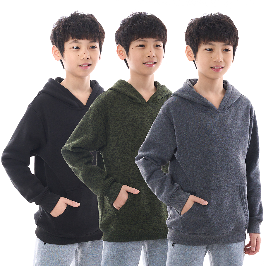 WHITE PEAK TRADING COMPANY Boys Athletic Hoodie Sweatshirt, 3 Pk Fleece Long Sleeve Kids Pullover Hoodies boy&girl Size 6-20