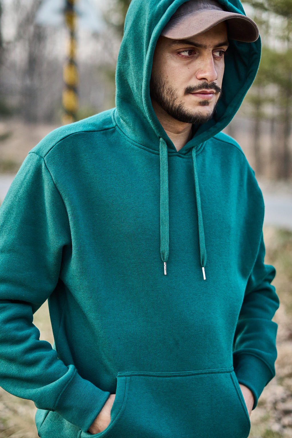 WHITE PEAK TRADING COMPANY  3 Pack Mens Fleece Hoodie Long Sleeve Lightweight Athletic Workout Sweatshirt for Men with Pockets