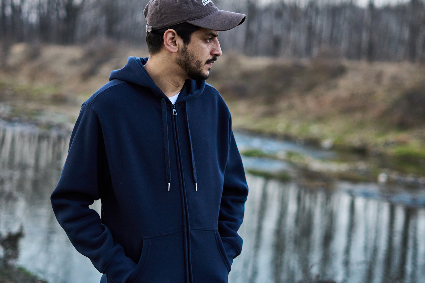 WHITE PEAK TRADING COMPANY  3 Pack Mens Fleece Hoodie Long Sleeve Lightweight Athletic Workout Sweatshirt for Men with Pockets