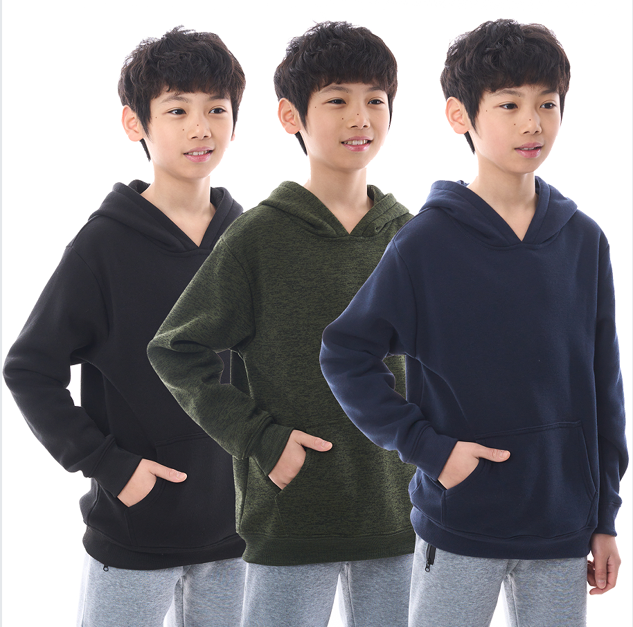 WHITE PEAK TRADING COMPANY Boys Athletic Hoodie Sweatshirt, 3 Pk Fleece Long Sleeve Kids Pullover Hoodies boy&girl Size 6-20